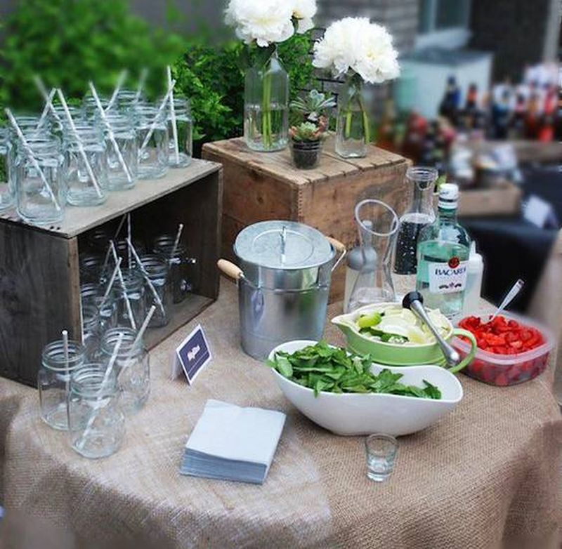 Bar à Mojito mobile sur le lieu de votre évenement