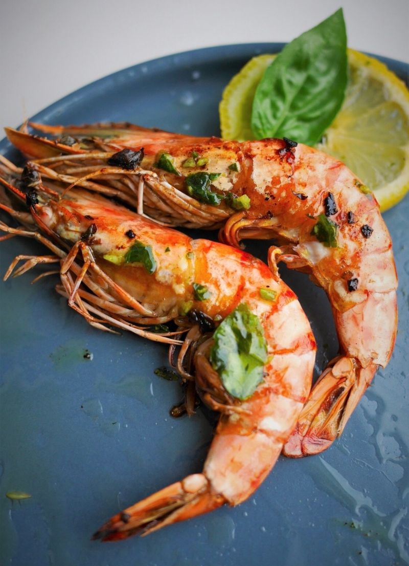 gambas grillées