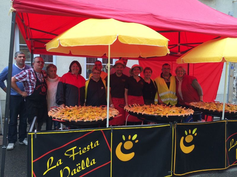 Paëlla du 22 mai 2016 organisée par le comité des fêtes