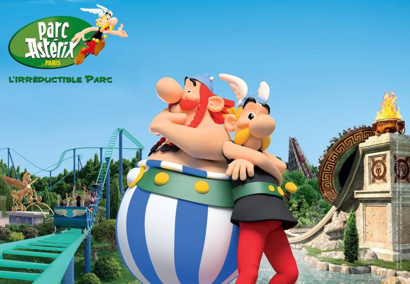 De bons souvenirs autour des paella du parc Astérix