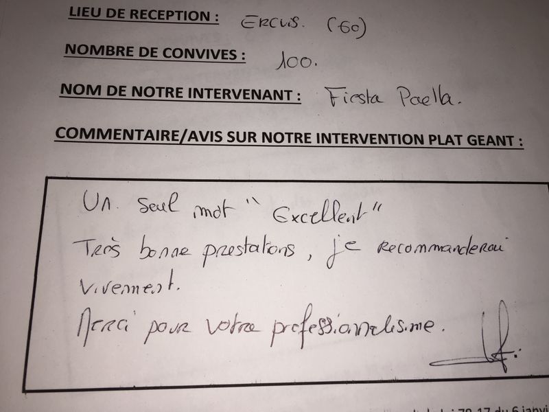 Paella Rouen paella fiesta